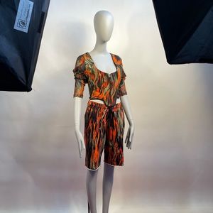 New Vivienne Westwood SS20 FLAME CORSET NWT IT 42